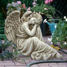 Resting Sleeping Winged Angel Garden Sanctuary Quiet Rest Monument Sculpture picture