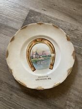 Vintage Antique Harker Pottery Souvenir Plate picture