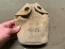 ORIGINAL WWI WWII US ARMY M1910 CANTEEN CARRIER COVER picture