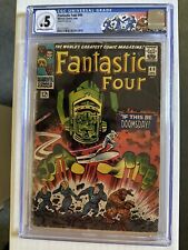 Fantastic Four #49 Marvel CGC  .5 1st full appearance of Galactus. Custom Label picture