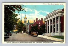 Fredericksburg VA-Virginia, Princess Anne Street Advertisement Vintage Postcard picture