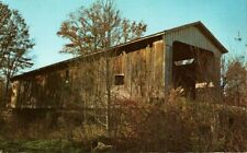 Postcard - Otter Creek Covered Bridge, Holton, Indiana, Ripley County  0280 picture