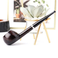 MUXIANG Briar Smoking Pipe Handmade Long Stem Churchwarden Tobacco Pipe 10 Tools picture
