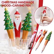 4PCS Creative Cute Christmas Handmade Writing Pens Christmas Themed Pens Gifts picture