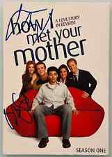 Bob Saget & Jason Segel HOW I MET YOUR MOTHER Signed Autograph DVD Cover Cut JSA picture