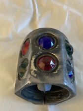 Vintage Jeweled Dash Light Cover Model T Model A Rat Rod Indian Motorcycle picture