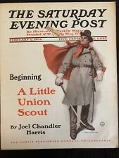 Illustrated  Saturday Evening Post February 6, 1904 George Gibbs Cover Art picture