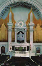 Boston,MA Platform and Organ in The First Church Of Christ,Scientist Postcard picture