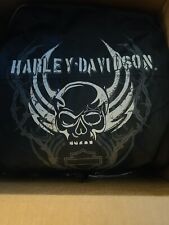 Harley Davidson Men’s BARBED SKULL Polyester Padded Motorcycle Jacket picture