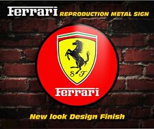 Ferrari Reproduction Metal Garage Wall Sign - MADE IN USA picture