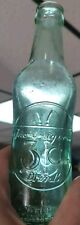 Vintage The Original 3 Centa Drink 6 Fl. Oz. Bottle - green glass picture