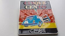 Fiat 500 Cinquecento Club grill badge emblem badge - Fits old & new fiat picture