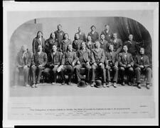 North American Indian delegations in Washington,DC 1891 Sioux-Lakota,Dakota,Fox picture