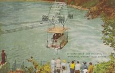 Aero Cable Car Crossing the Whirlpool, Niagara Falls, Canada. Posted 1939 picture