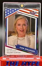 2/5 Hillary Clinton Rainbow FOIL SP 2022 Decision 2024 Update Con Speakers RARE picture