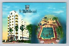 Miami FL-Florida, Marseilles Hotel, Advertising, Vintage Postcard picture