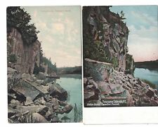 Thousand Islands LOT 2 Different Indian Rocks 1905 NY  picture
