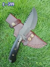 D2 Steel Hunting Tracker Knife Full Tang Powder Coating Blade X599 picture