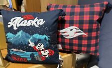 Disney Cruise Line Alaska Pillow New In Package 2024 Line Reversible Pillow picture