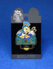 Walt Disney World Pin Trading Zodiac Libra Jiminy Cricket Collectors Pin 2002 picture
