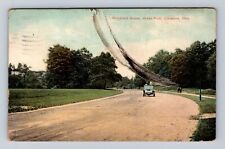 Cleveland OH-Ohio, Boulevard Scene, Wade Park, Antique, Vintage c1910 Postcard picture
