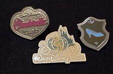 Disney Pin Cinderella Set Of 3 picture