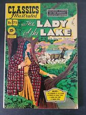 CLASSICS ILLUSTRATED #75 THE LADY OF THE LAKE (1950) SIR WALTER SCOTT GOLDEN AGE picture