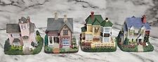 Vintage Mini Houses. International Resources. Set of 4. AH188, AH192, AH193,... picture