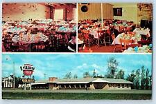 1966 The Fireside Inn Hotel & Restaurant Multiview Willmar Minnesota MN Postcard picture