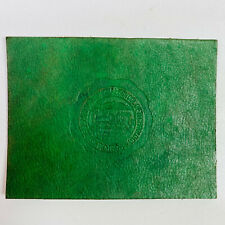 Thomas S Clarkson Memorial School Of Technology NY Tobacco Leather Patch E18 picture