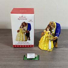 Hallmark Keepsake 2017 Tale As Old As Time Disney Beauty and the Beast Ornament picture
