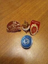 Vintage Club And Society Pins Lot Of 4 Metal Very Good Condition And Unique picture