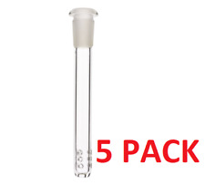 5X 4.5 inch Hookah Water Smoking Pipe Glass Bong Downstem  picture
