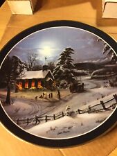 Jesse Barnes,”Church In The Wildwood”10,”Collector Plate,1990,#,2786 ,Bradford. picture