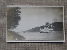RPPC- Sternwheeler On The River at Wheeling W.V. picture