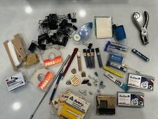 Office Junk Drawer Lot Drafting Clips Pins etc picture