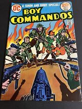 Boy Commandos 1, Joe Simon/ Jack Kirby Bronze Age War Comic. Mid Grade DC 1973 picture