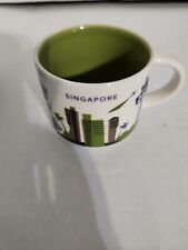 Starbucks Singapore You Are Here Collection Coffee Mug Ornament Orchids 2 fl oz picture