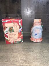 Vintage Papel twas the night before Christmas ceramic candlestick holder picture