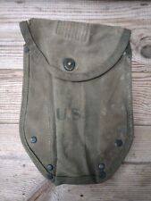 ORIGINAL WWII WW2 D-DAY 1944 M1943 M43 E TOOL SHOVEL COVER BELT POUCH picture