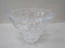 Signed VINTAGE ORREFORS by Anne Nilsson A4701-12 Crystal Cut Bowl 5.25h x 6.75w picture