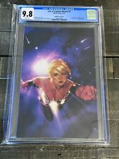 Life of Captain Marvel #1 CGC 9.8 Carol Danvers Hughes Variant Cover Avengers picture