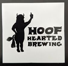 Hoof Hearted Brewing Company Sticker decal craft Brewery Micro Columbus Ohio OH picture