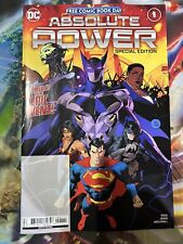 ABSOLUTE POWER SPECIAL EDITION FREE COMIC BOOK DAY 2024 DC COMICS BATMAN FCBD picture