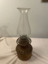 Antique Consolidated Oil GWTW Lamp Center Draft Font Burner Working Patn'd 1893 picture