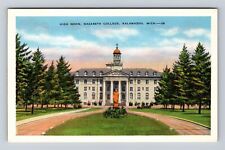 Kalamazoo MI-Michigan, Nazareth College, Antique Vintage Souvenir Postcard picture
