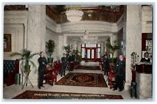 c1910's Entrance To Lobby Hotel Vendig Philadelphia Pennsylvania PA Postcard picture