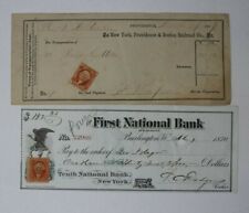 G.I. LC Dodge/ GE Thompson First Natl Bank Check & Boston RR Receipt Signed  picture