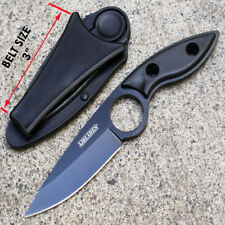 AJBLADES Tactical Black Full Tang Fixed Blade Knife with Sheath - AJ330BK picture