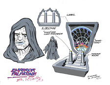 STAR WARS GALOOB Emperor Palpatine Throne Room Micro Machines Playset E McCarthy picture